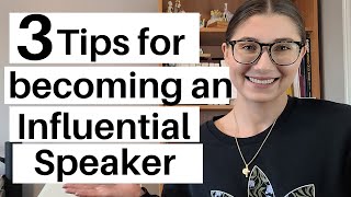 Three Tactical Tips for Becoming a Influential Public Speaker | #RTYBtips Episode 9