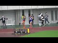 4k 田島直人記念陸上 男子400mh 黒川和樹1st 地元で大会新！