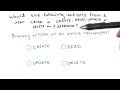 CRUD Review 1 - Full Stack Foundations