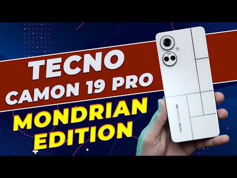 TECNO CAMON 19 Pro Mondrian India’s first multi-colour changing smartphone Unboxing & First Look