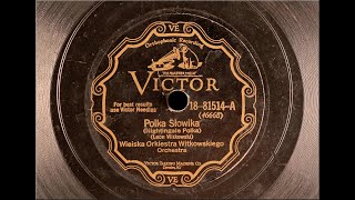 POLISH 78rpm recordings in the US, 1928. VICTOR 81514, 18-81514. Nightingale / Hulaj. Leon Witkowski