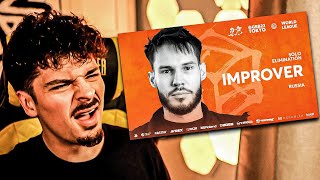 COLAPS REACTS | IMPROVER GBB23 SOLO ELIMINATION