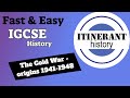 IGCSE History 0470 - The Cold War origins 1941 - 1948