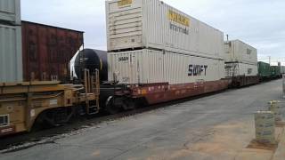 NS 213 intermodal departs Greenville SC