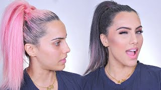 CHIT-CHAT GRWM: DIY temporary hair color + New makeup!