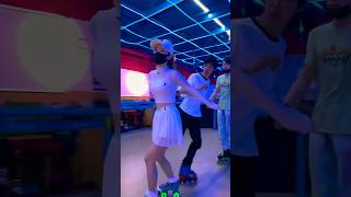 skating | girl Skating and showing boys | #skating #shortvideo #shorat #shorts