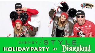 Disney Style 2018 Holiday Party at Disneyland!