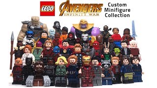 LEGO Avengers: INFINITY WAR Custom Minifigure Collection