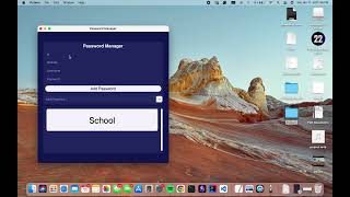 Password Manager with Python and CustomTkinter
