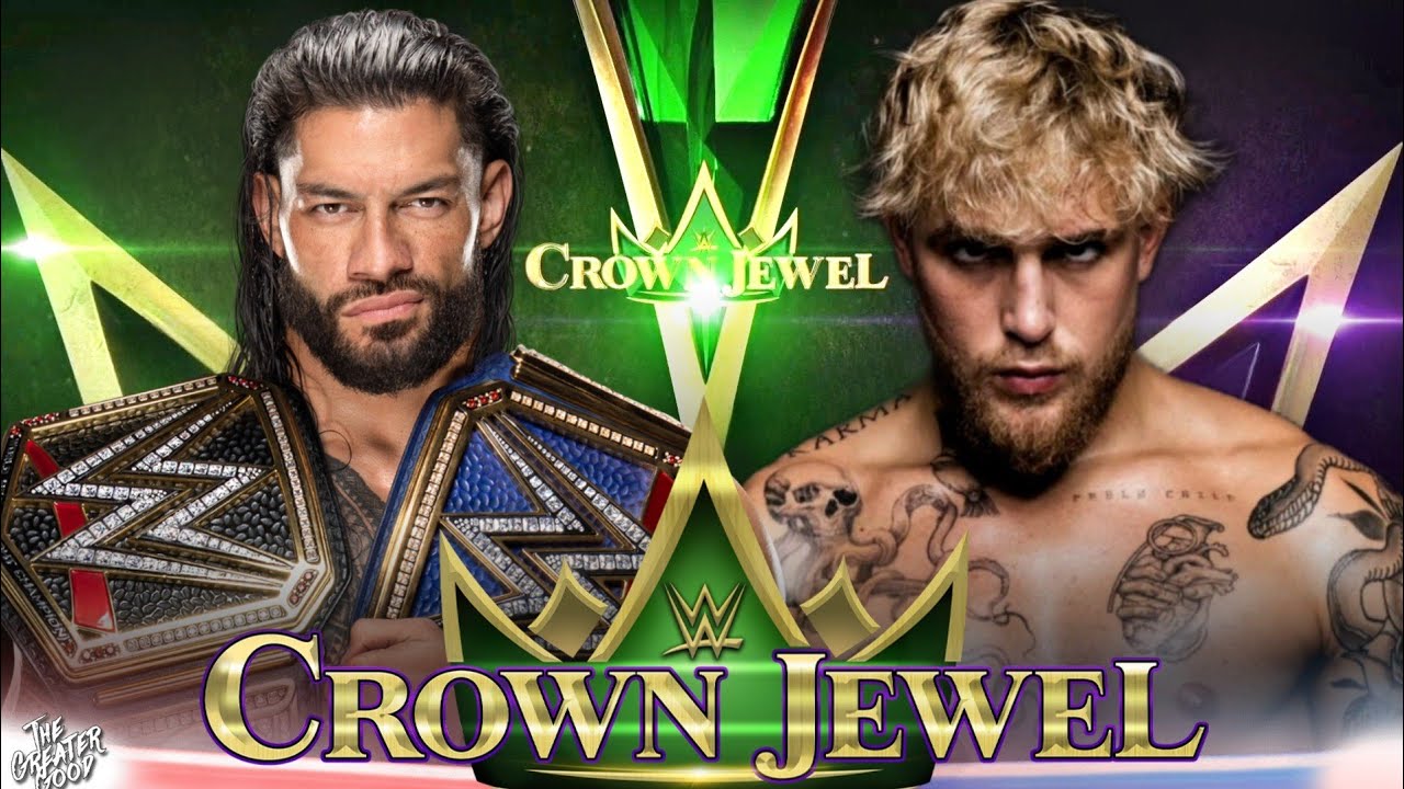 WWE Crown Jewel 2022 Roman Reigns Vs Jake Paul Full Match| WWE Crown ...