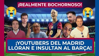 😭🚨 ¡ LOS LLOROS DE LOS YOUTUBERS DEL MADRID! 🚨😭 NOS DEDICAN INSULTOS, DIFAMACIONES Y MENTIRAS!! 🤦‍♂️