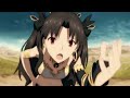 Ishtar is shocked and get scolded by Gilgamesh in Fate Grand Order