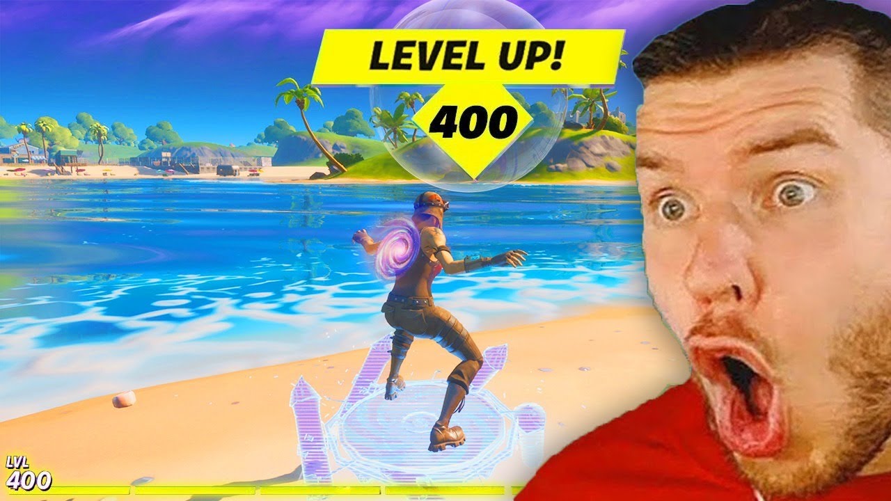 Level 400 In Fortnite Live Youtube