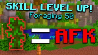 MAX Foraging in 100 Hours.. AFK?! | Hypixel Skyblock