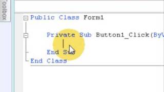 Visual Basic :- Episode 1 - Starting Off