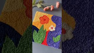 Beautiful paper mache Wallart @Simplyartncraftshala #drawing #art #painting