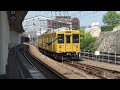 【4k】jr福塩線　普通列車105系電車　ｵｶf 02編成　福山駅発車