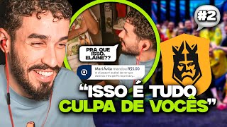 LIVE PIX CAUSA BRIGA NO CASAMENTO E TIRANDO DÚVIDAS SOBRE A KINGS LEAGUE! | ALOU! #2