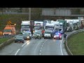 French truck drivers partially block Belgian border over diesel fuel cost | AFP