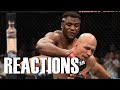 Pros react to Francis Ngannou stopping Junior dos Santos at UFC Minneapolis