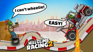 🔥Best Vehicles For Wheelie! Hill Climb Racing 2 Compilation