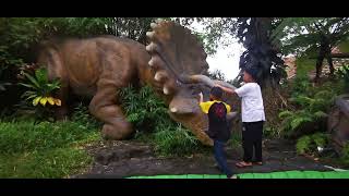 MENJELAJAH TAMAN @DINOPARK  JATIMPARK-3, ADVENTURE with the kids to the NEXT ROUTE.! AWESOME PLACE.!