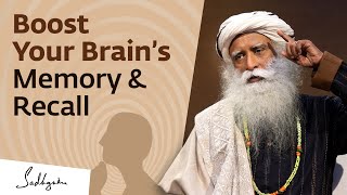 Learn How To Improve Your Brain’s Memory & Recall | Sadhguru Exclusive