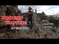 BOBCAT TRAPPING  Out West Style