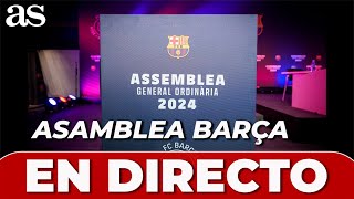 EN DIRECTO: ASAMBLEA EXTRAORDINARIA DEL FC BARCELONA | DICIEMBRE 2024