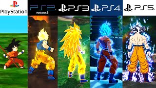 Evolution of Goku in Playstation (1995-2024) 4K 60fps