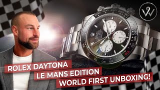 THE WORLD'S FIRST Rolex Daytona 'Le Mans' Edition 126529LN unboxing - Official Watches