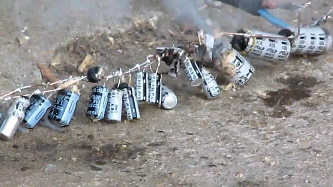 Blowing Up Electrolytic Capacitors At John Heidt Blog