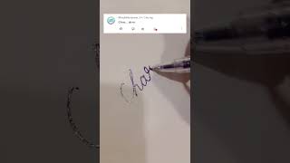 Charu❤️|comment now |pls subscribe 🙏|#trending #shorts #handwriting #sub4sub #goodvibes #ash