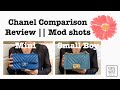 Chanel Mini Comparison || Rectangular Mini Flap Bag || Small Boy Bag || Review || Mod shots || 2019