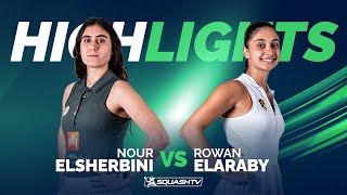 🇪🇬 ElSherbini v Elaraby 🇪🇬 | Hong Kong Squash Open 2024 | QF HIGHLIGHTS