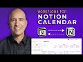 Notion Calendar for Life System Design — Sync Your Life OS