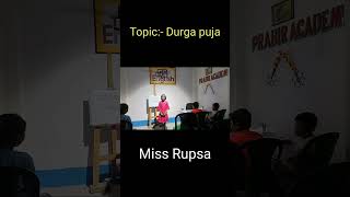 DURGA PUJA (Spoken English practice about Durga puja) #spokenenglish#english#students#durgapuja