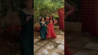 karishma sawant and the induskgirl #aarohi and muskan bts #funnymoments #viwes