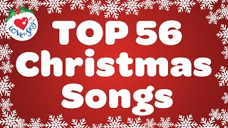 Top 56 Christmas Songs and Carols with Lyrics 🎅