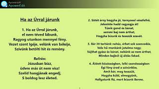 Ha az Úrral járunk