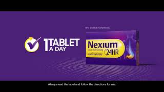 Nexium 24HR - Frequent Heartburn - Live Life Less Interrupted (2022)