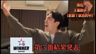 【WINNER】J1リーグ第５節結果発表