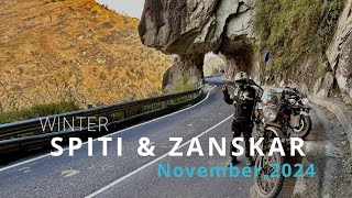 SPITI VALLEY & ZANSKAR WINTER RIDE 2024 | AHMEDABAD TO FATEHPUR | EP-1