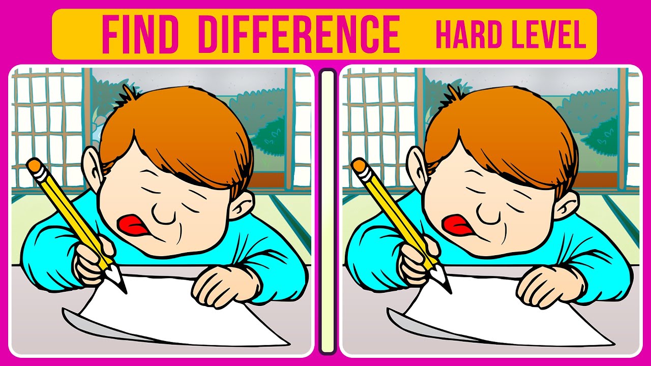 Who Is Find 3 Differences Illustration Version Spot The Difference
