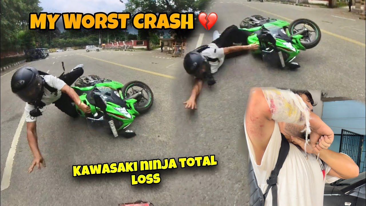 My Kawasaki Ninja 400 Vs Duke 790 Crash Live Accident рџ Youtube