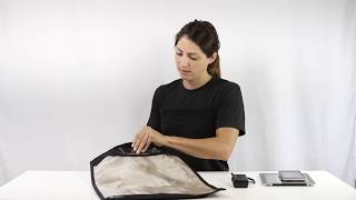 Mission Darkness™ Window Faraday Bag for Laptops Demo