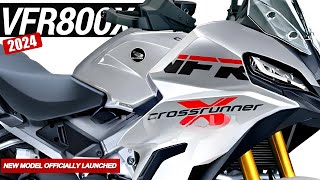 LEGEND IS BACK! 2024 Honda VFR800X Crossrunner V4: Honda is planning to launch it soon.