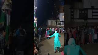 Amazing Circle Dance Boys nd Girls 2nd Night of the Mata Zaath Sheetla Mata Temple at Ligri.