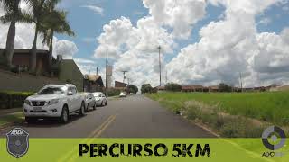 Percurso 5km 2ª ABDA Urban Run - 9 de fevereiro de 2020