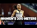 Sydney McLaughlin Levrone 200m Dominance | Brussels Diamond League 2024